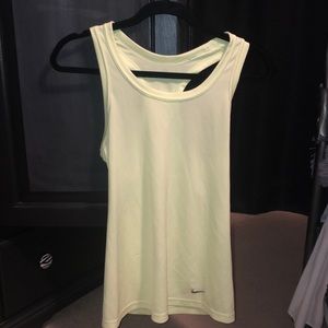 Nike Racerback Lime Green Tank!